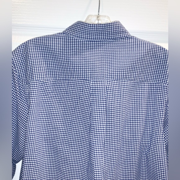 POLO by Ralph Lauren blue check dress shirt BOYS SIZE 18 20 18/20 - Picture 7 of 12